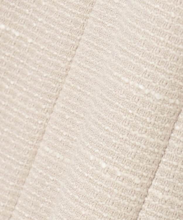 ANY SIS 【セットアップ対応】リップルボーダー フレア スカート シャンブレーベージュ