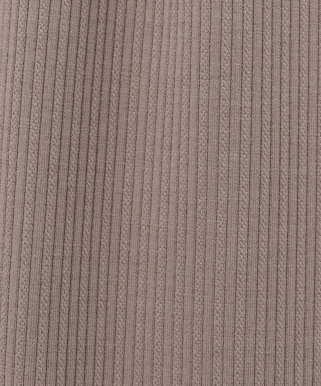 組曲 【WEB限定】ストライプジャガード タイトスカート カーキ系