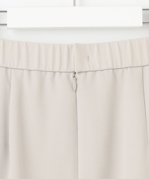 自由区 L 【セットアップ対応・洗える】トリアセダブルクロス スカート ライトグレー系