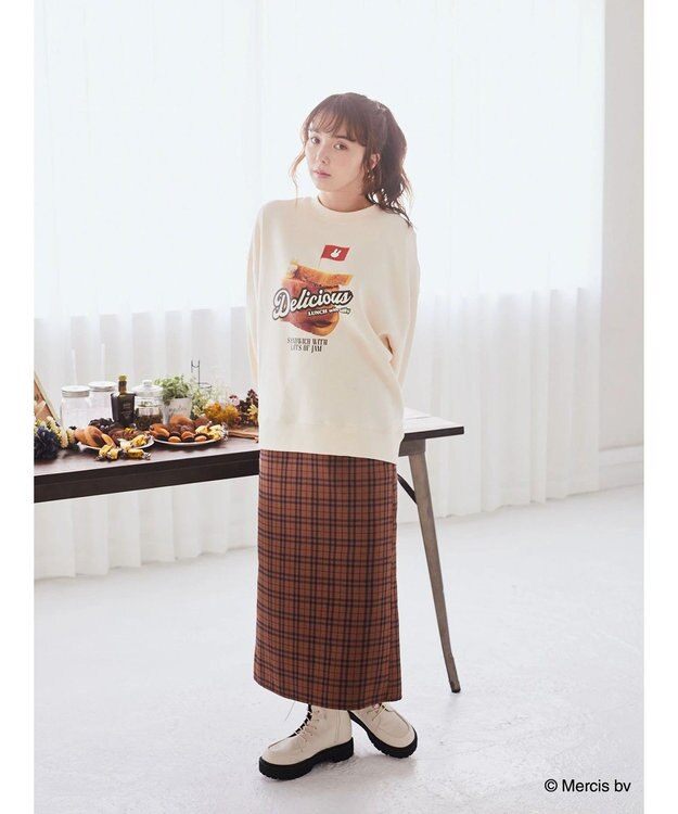 earth music&ecology ｍｉｆｆｙ／ｅａｒｔｈ　ｓｗｅａｔ　ｃｏｌｌｅｃｔｉｏｎ Ivory