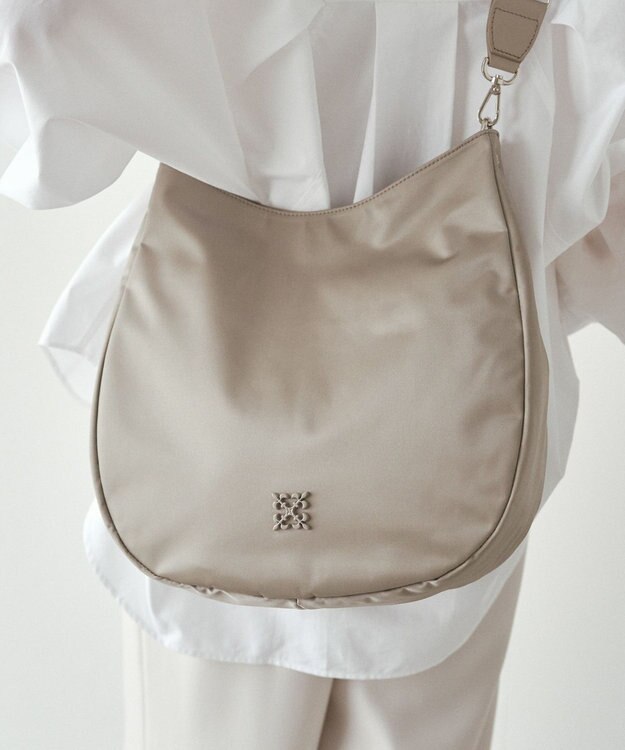 russet クラウズナイロン 縦長2WAYショルダーバッグ(CE-1623) Gray