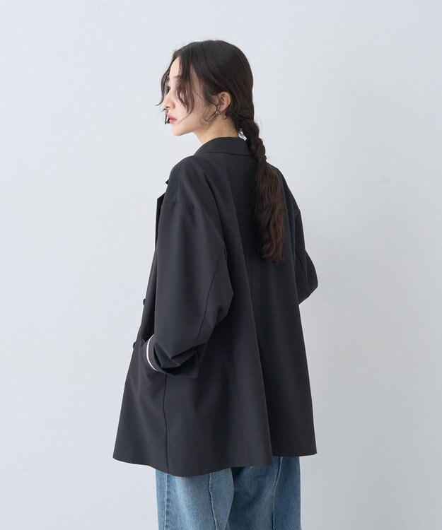 earth music&ecology 【セットアップ可】BIGジャケット Black