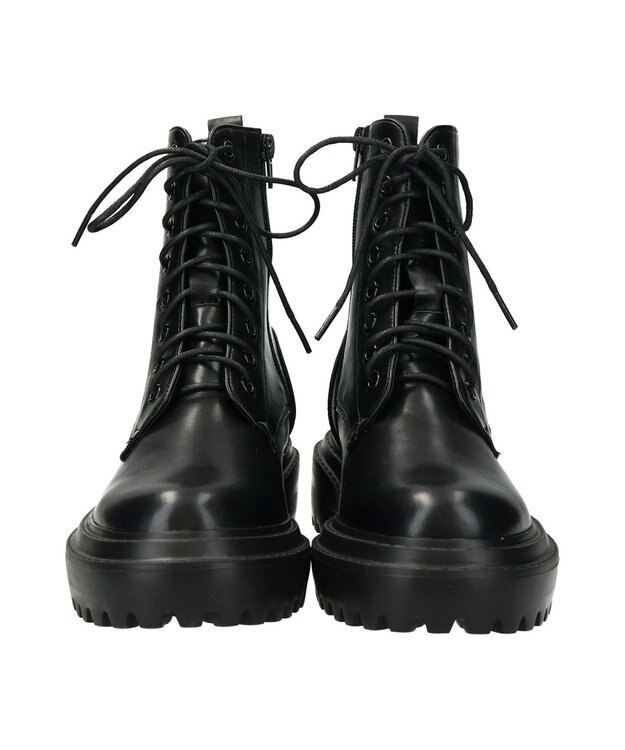 Bridget Birkin 【Bridget Birkin】ボリュームソールレースアップショートブーツ ブラック