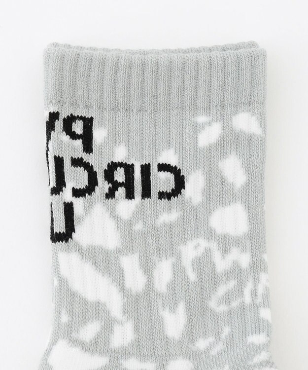 PW CIRCULUS 【MEN】【土踏まずをサポート】ロゴ ミドルソックス アニマル