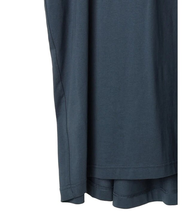 AMERICAN HOLIC バックタックカットチュニック Blue