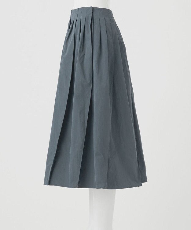 23区 S 【R(アール)】ナイロンタフタワッシャー  スカート スレートグレー系