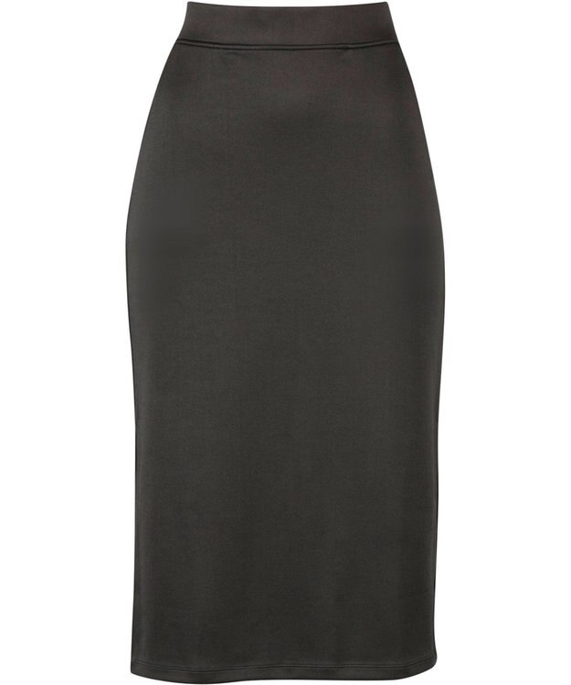 CW-X 【WOMEN】 CW-X ボトムス スリットスカート スリットあり(両脇すそ) 調節可能なウエストひもつき 7分丈 レディース DHY290 /ワコール ブラックスペシャル