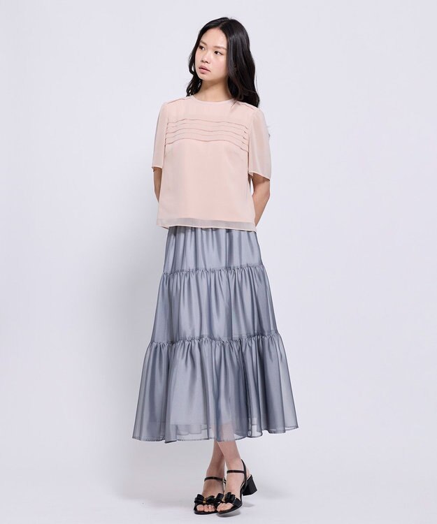 TOCCA PICO FLUTTER カットソー ピンク系