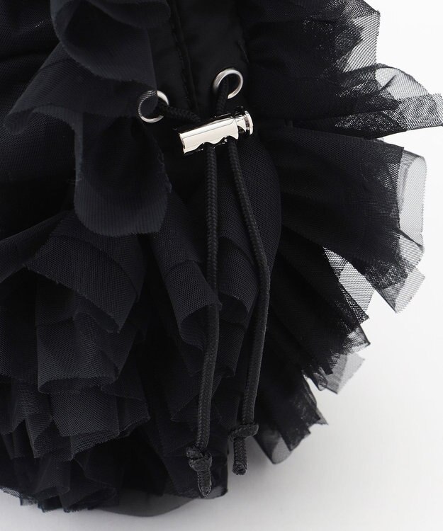 LA BAGAGERIE 【MONICA】シアーチュールドロストバッグ ブラック