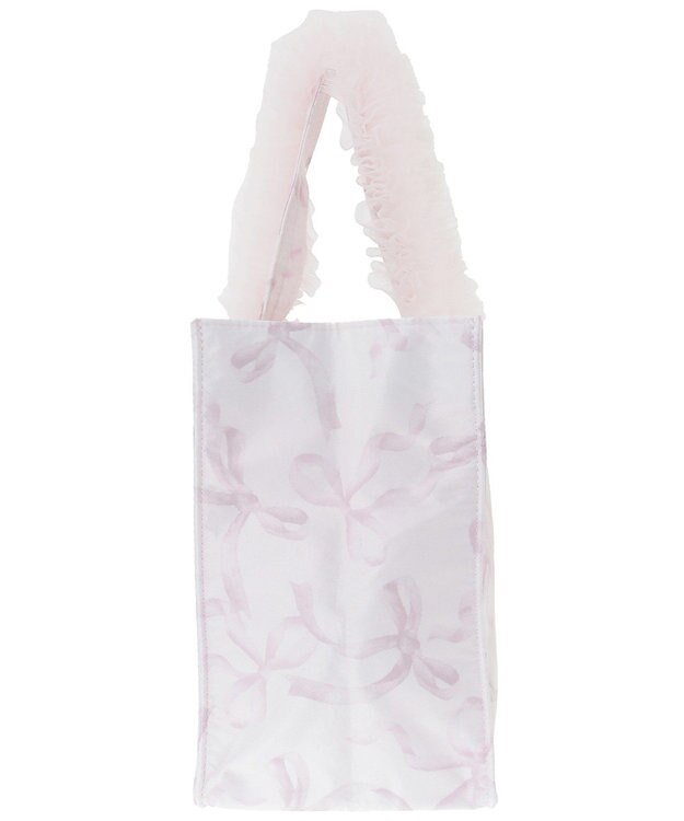 Maison de FLEUR ピンクマニアフリルスクエアトートSバッグ Light Pink