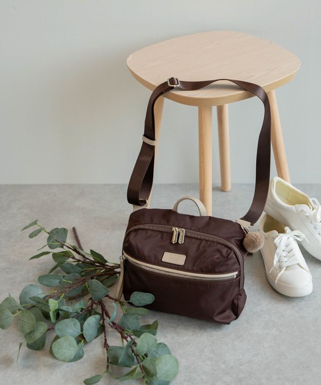 ACE BAGS & LUGGAGE kanana project PJ-15 ライトリーバッグ ショルダーバッグ 17372 カナナプロジェクト 軽量 マホガニーブラウン