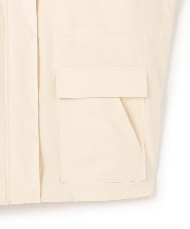 23区 【先行予約】マットエアリータフタ 2WAY ブルゾン アイボリー系