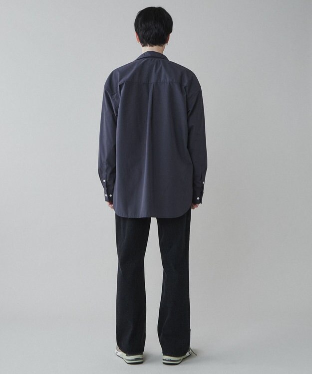 WEGO イージーケアブロードBIGシャツ ダークグレー