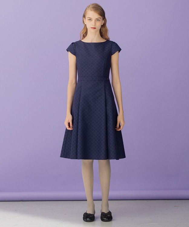 TOCCA 【洗える！】ICE BOX ドレス ネイビー系7