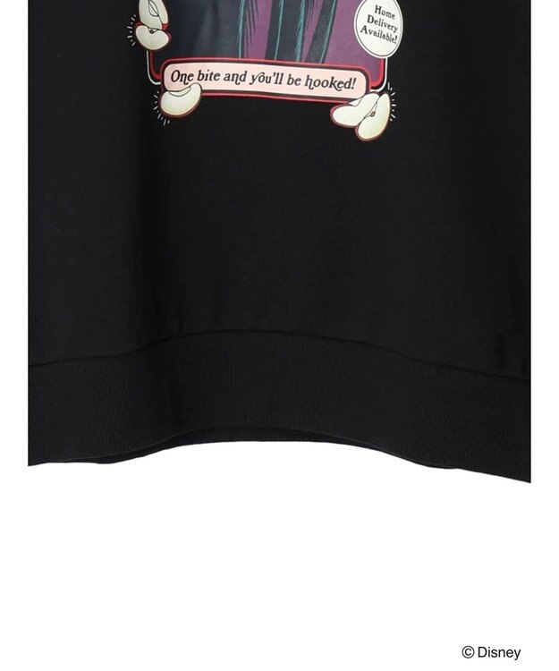 Green Parks Villains／袖口りんご裏毛プルオーバー Black