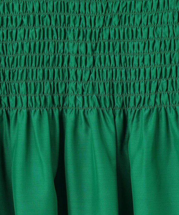 UNFILO 【WEB限定】シアーシャーリングブラウス グリーン