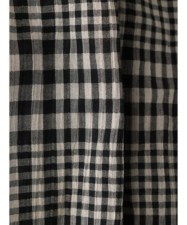 earth music&ecology ワッシャードロスト羽織りシャツ Check