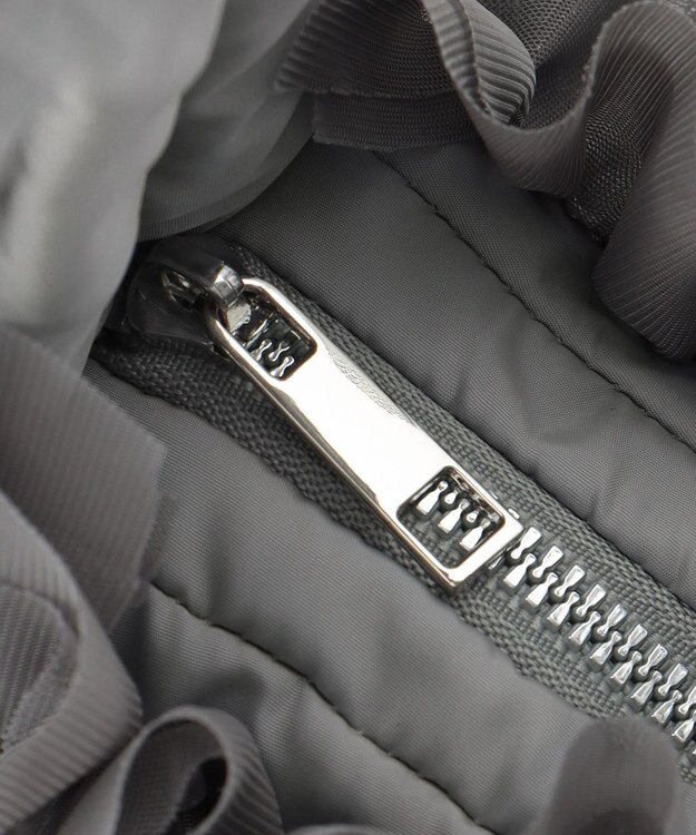 LA BAGAGERIE 【MONICA】シアーチュールドロストバッグ グレー