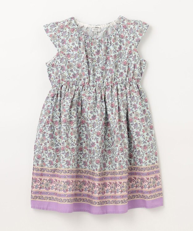 ANY KIDS プリント サマー ワンピース 【EC限定】ラベンダー×モロッカン