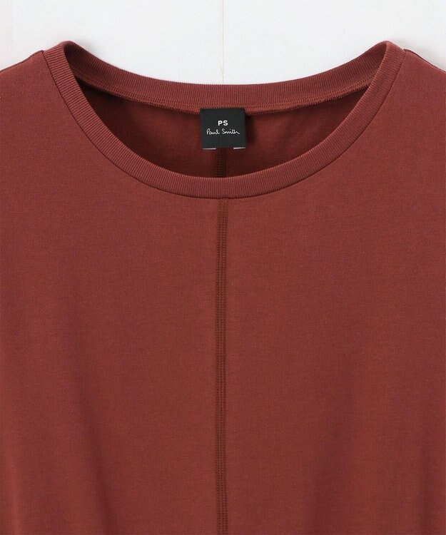 Paul Smith コットンブレンド コンビネーション ワンピース ダークレッド
