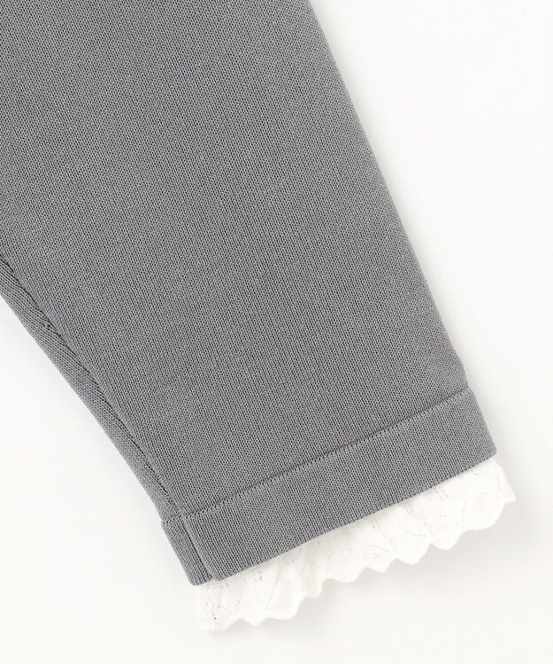 組曲 【2SET・WEB限定】パールボタン配色フリルツイン セット ライトグレー系