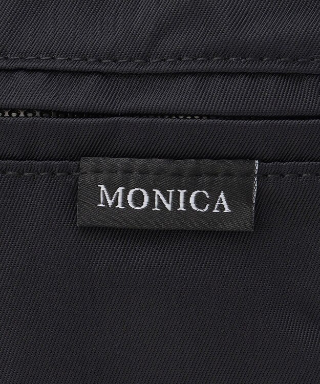 LA BAGAGERIE 【MONICA】サイドジップミニショルダーバッグ ブラック