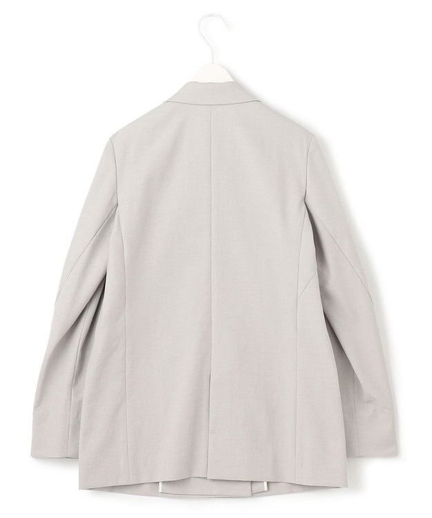 ICB 【セットアップ対応・洗える】 LooseWeave ダブルブレストジャケット トープ系