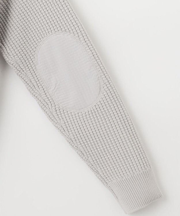 23区GOLF 【23Fondation/WOMEN】ワッフル ニット ライトグレー系