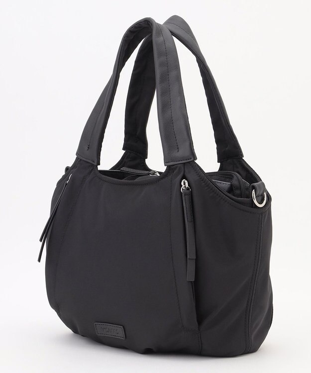 Y'SACCS ふんわりラウンド2WAYトート Sサイズ ブラック