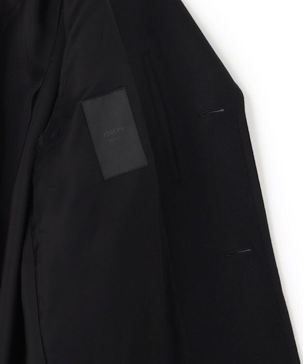 JOSEPH HOMME 【HIGH GRADE LINE】ピュアカシミヤビーバー　チェスターコート ブラック系