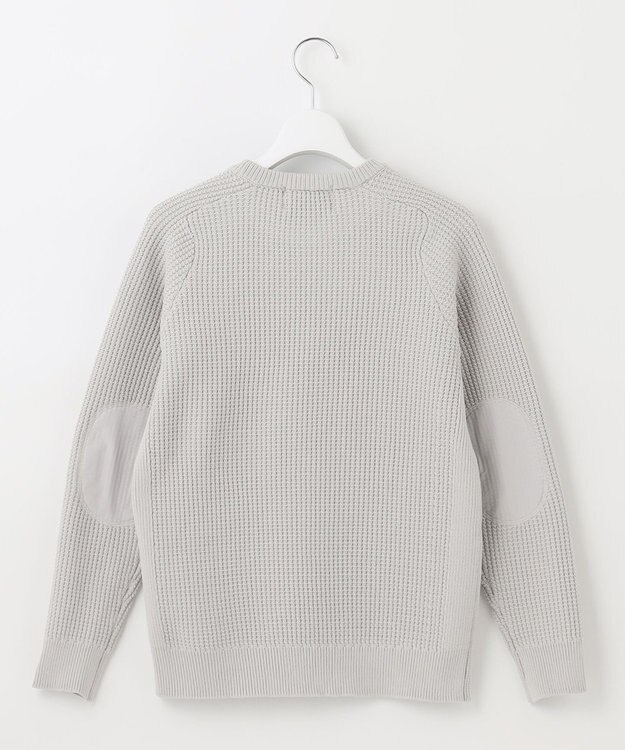23区GOLF 【23Fondation/WOMEN】ワッフル ニット ライトグレー系