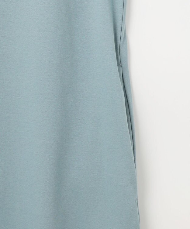 J.PRESS LADIES L 【WEB限定カラーあり・洗える・接触冷感】コットンスムース ワンピース 【WEB限定】シーグリーン系