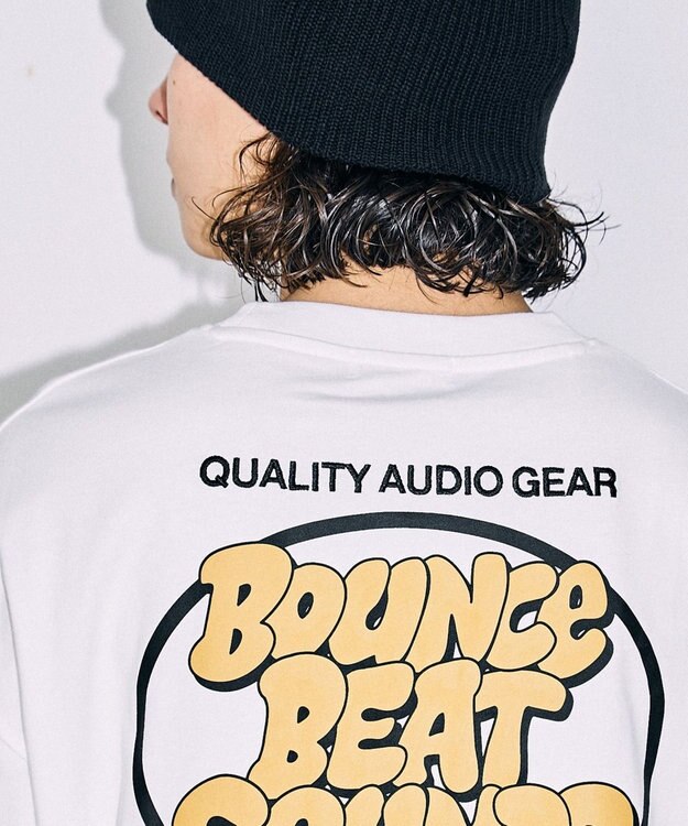 WEGO 【ユニセックス着用ITEM】サークルロゴBIGT（S） ホワイト