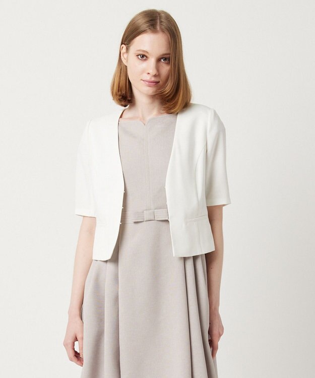 TOCCA BECOMING LADY ジャケット オフ系