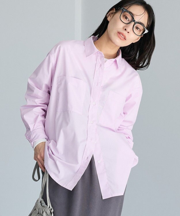 CRAFT STANDARD BOUTIQUE オーバーサイズシャツ Light Pink