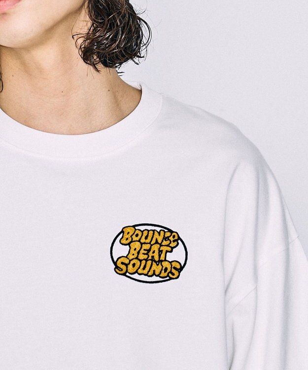 WEGO 【ユニセックス着用ITEM】サークルロゴBIGT（S） ホワイト