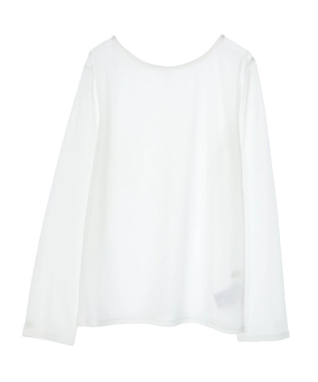 earth music&ecology シアーカットプルオーバー Off White