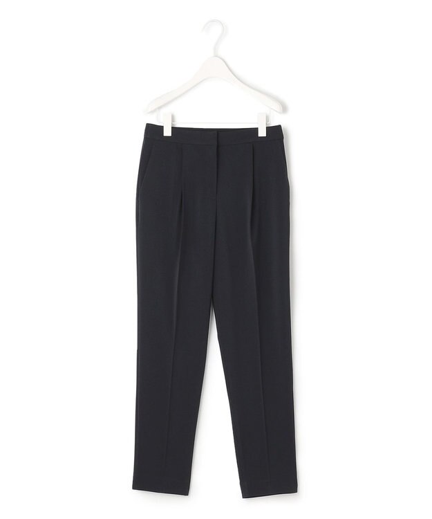 ICB 【UVカット・防シワ・速乾・洗える】Fiedテーパードパンツ ネイビー系