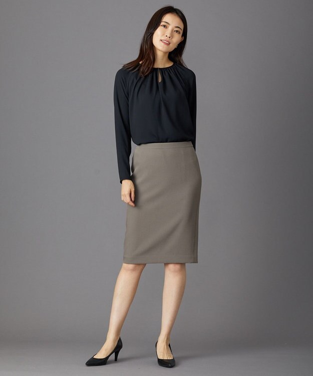 BEIGE， ALINE / ロングスリーブブラウス Black