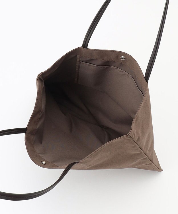 airlist 【日本製・エコ素材】トートバッグ (A4横)  Linere リンネル ココア