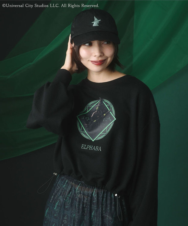 Green Parks ■ＷＩＣＫＥＤ　グラフィックショートスウェット