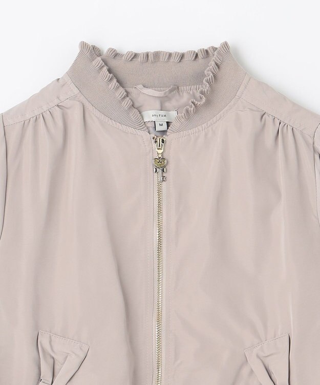 ANY KIDS ガーリー MA-1 ベージュ