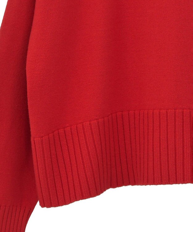 AMERICAN HOLIC バイパチモックネックニットプルオーバー Red
