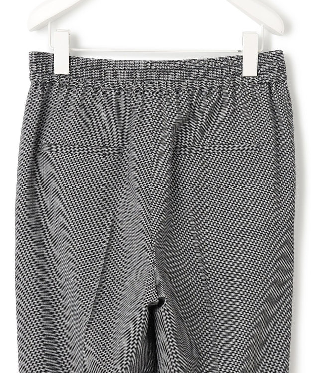 ICB 【UVカット・洗える】ウール2WAYストレッチ ドロストパンツ 無地柄系