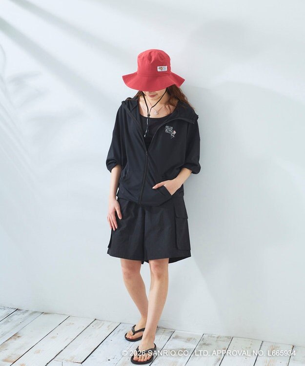 OP／FILA 【Ocean Pacific×ハローキティ】サーフハット レッド