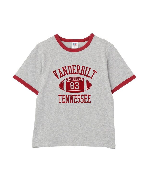 AMERICAN HOLIC 【RUSSELL】リンガースポーツアソートTシャツ Gray Mixture