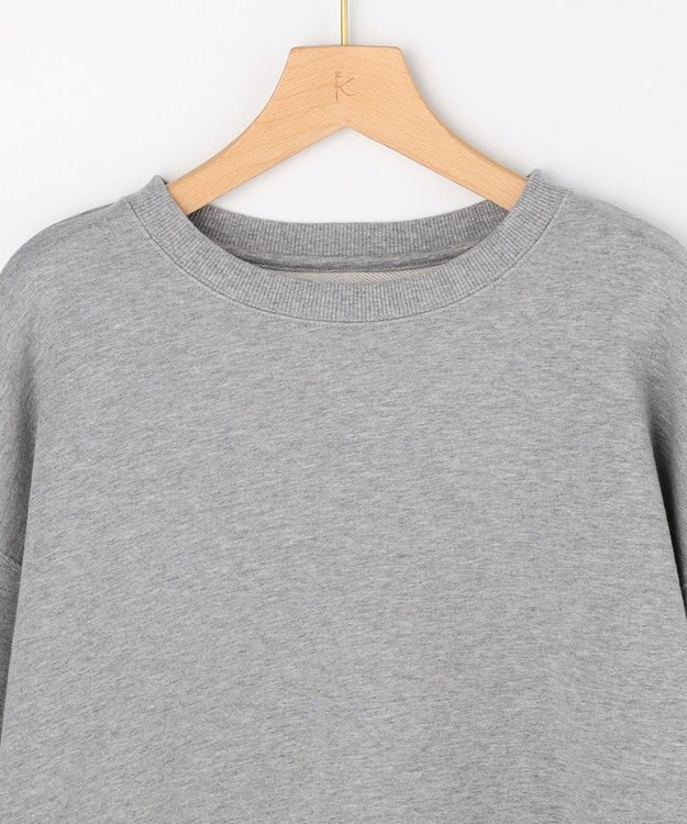 組曲 L 【先行予約・Flower Collection】クラシック裏毛 スウェット ライトグレー系