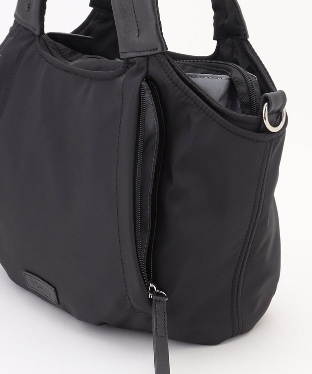 Y'SACCS ふんわりラウンド2WAYトート Sサイズ ブラック