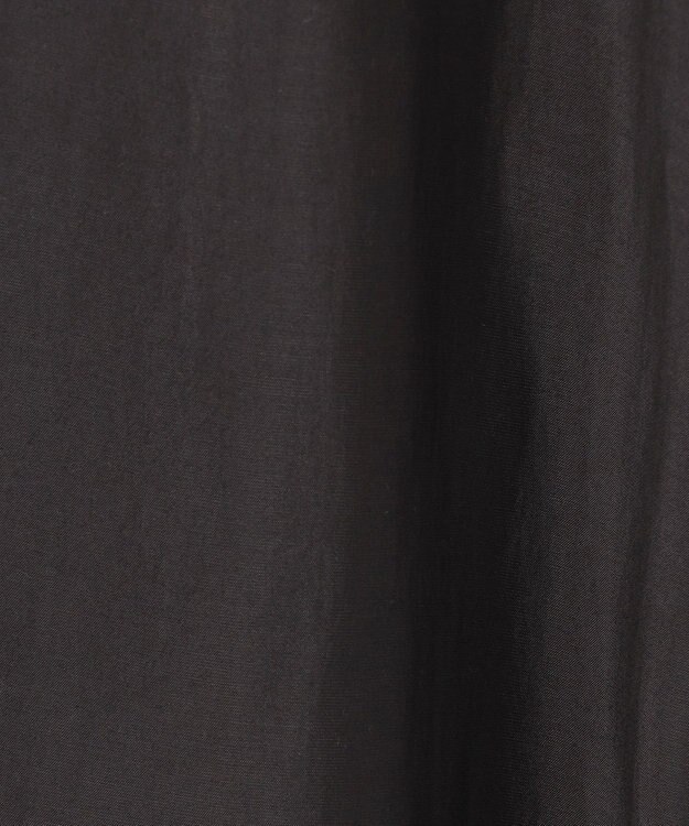 UNFILO レギュラーカラー ポプリンシャツ チャコール