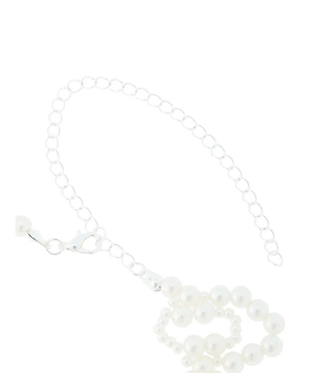 Green Parks ・ＨＡＬＦ　ＴＩＭＥ　パールカラーネックレスＡ White